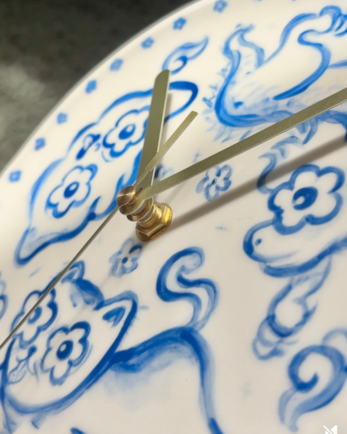 Yolkeye Plate Clock
