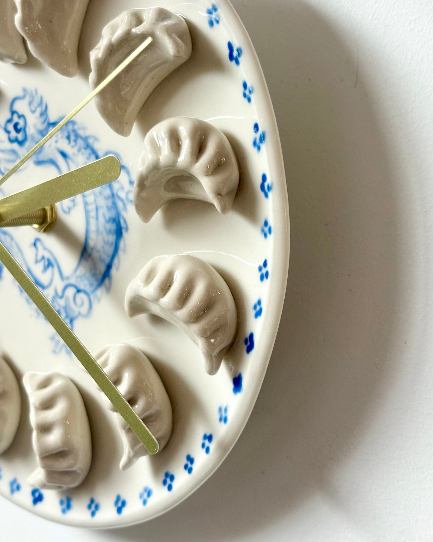 Ceramic Dumpling Clock 02