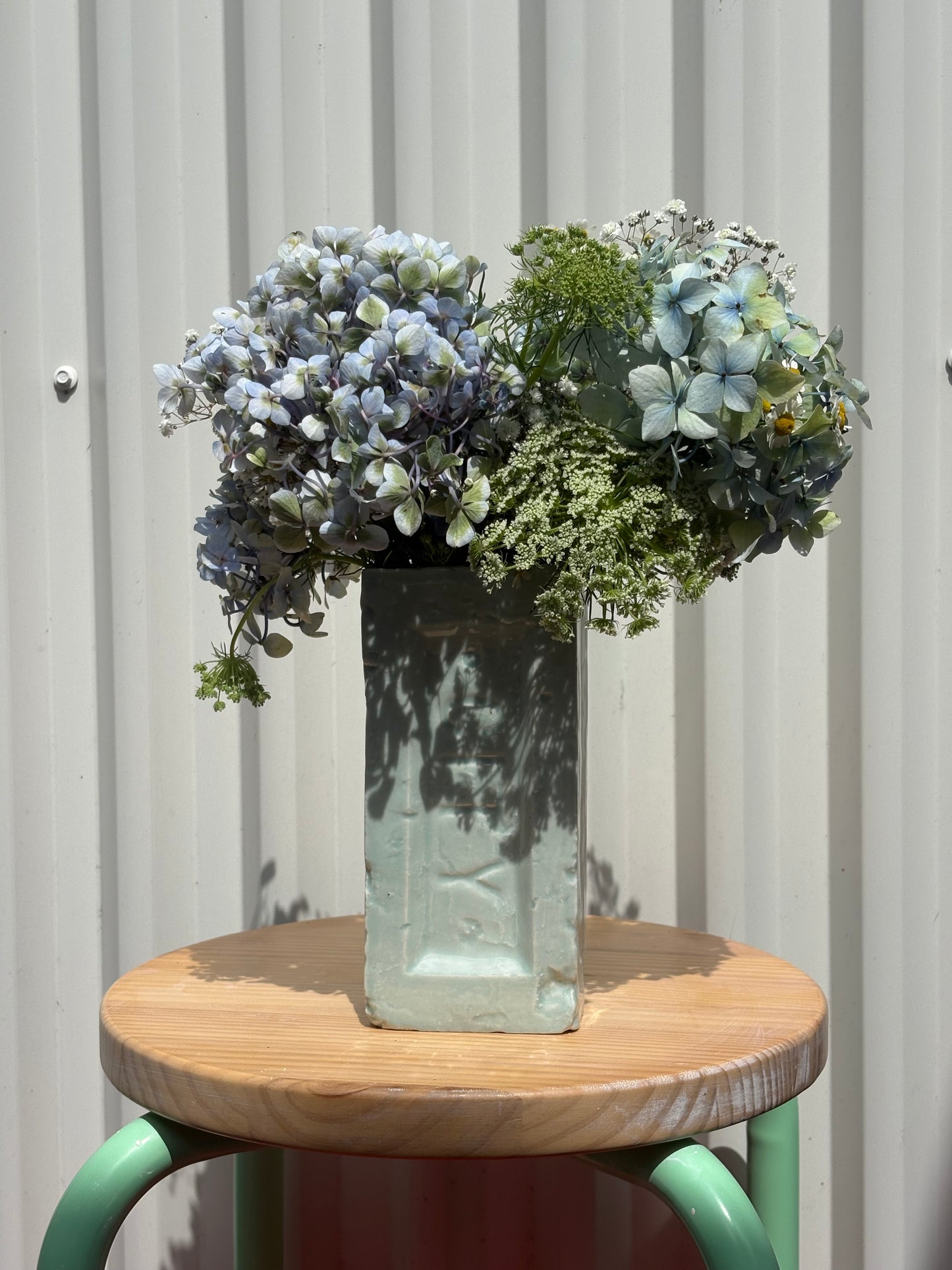 Brick Vase (Green)