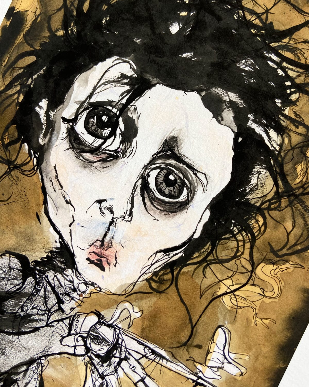 Edward Scissorhands A4