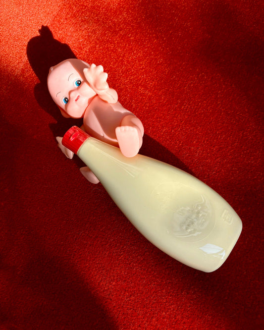 Mini QP Bottle with Kewpie Baby