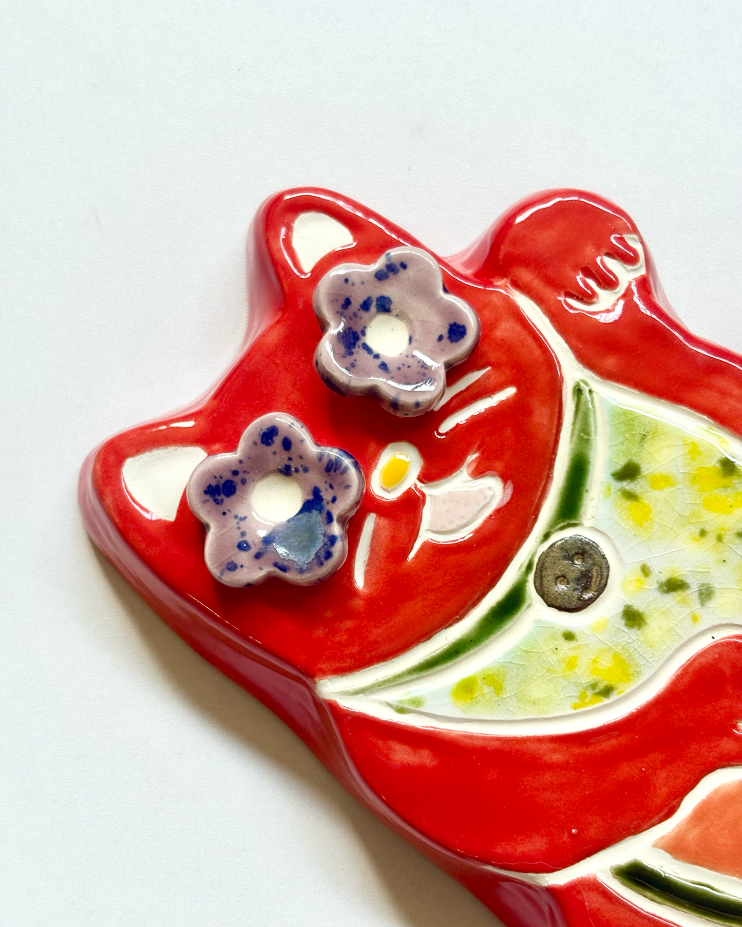 Lucky Cat Wall Hanging Roan