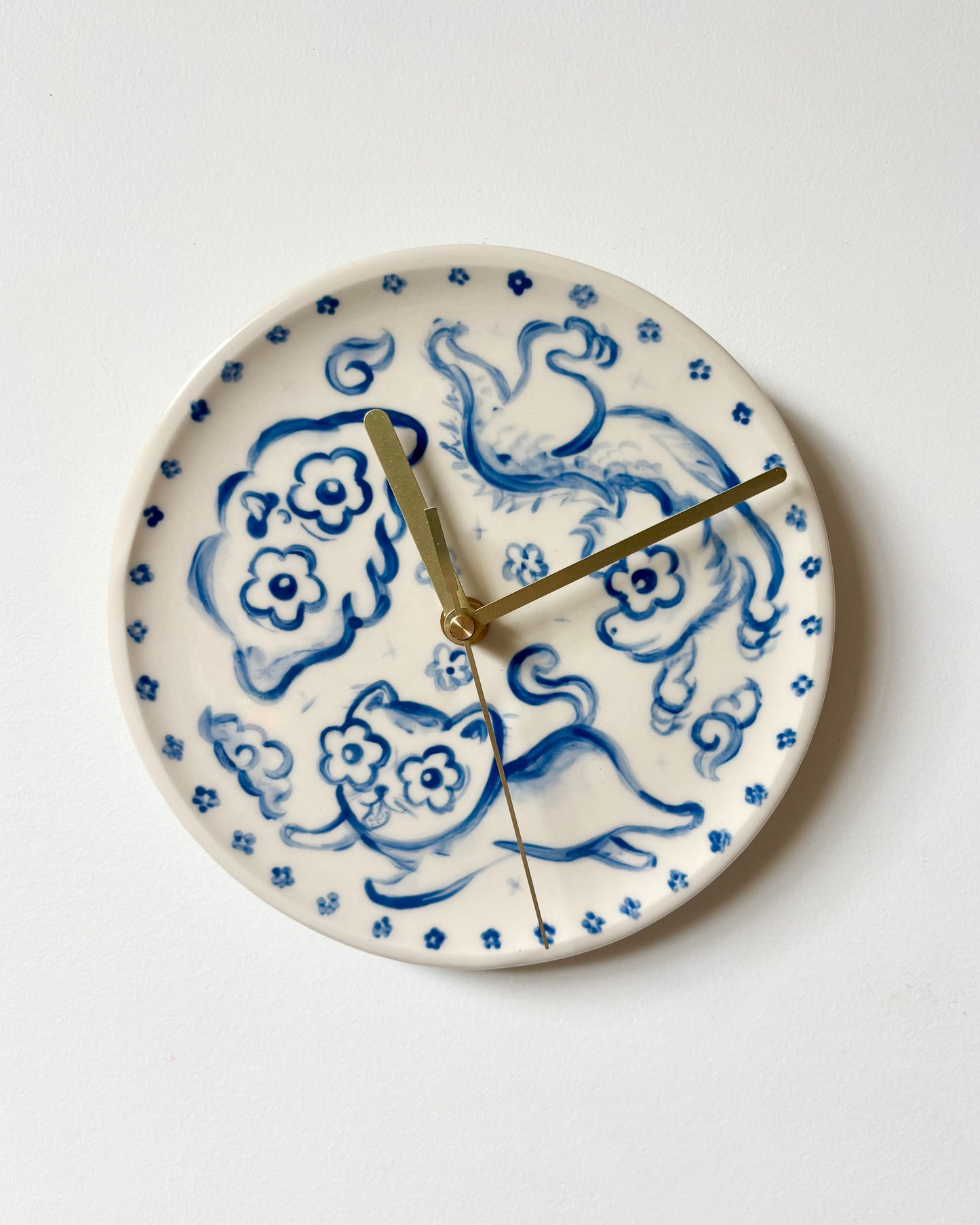 Yolkeye Plate Clock