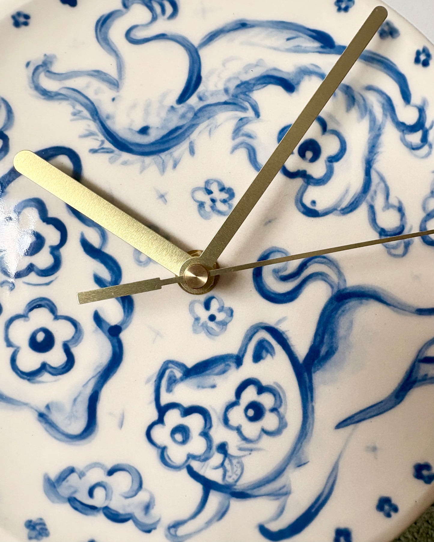 Yolkeye Plate Clock