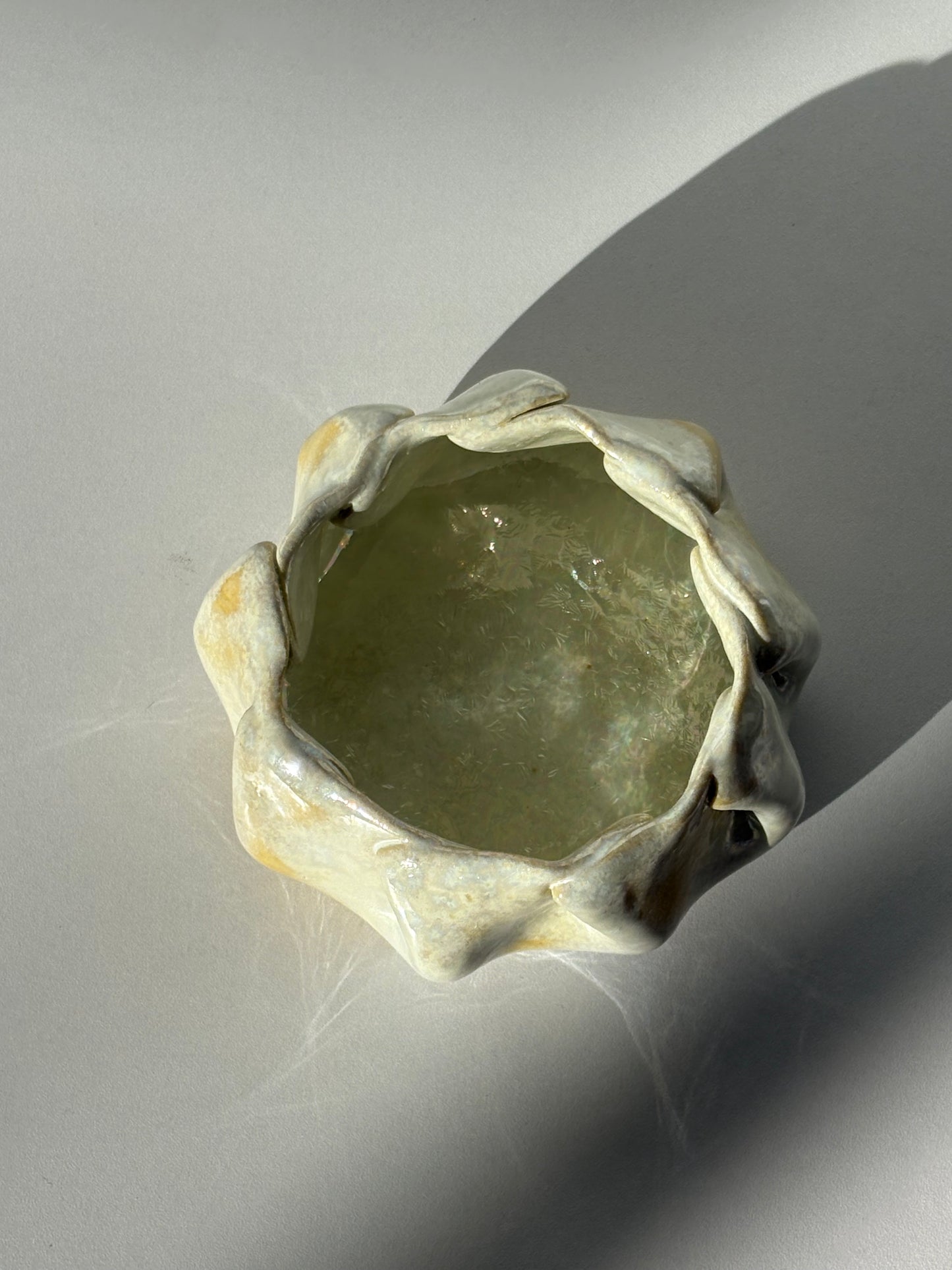 Pleated Trinket Bowl