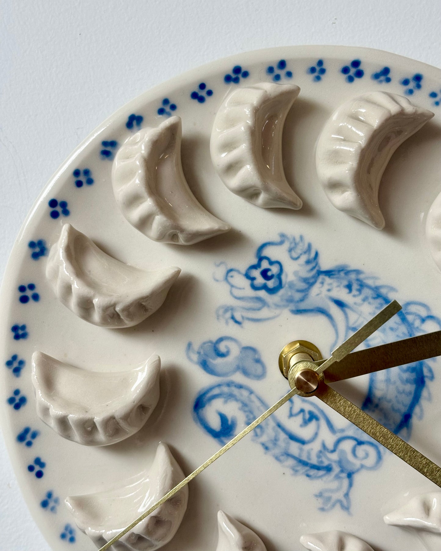 Ceramic Dumpling Clock 02