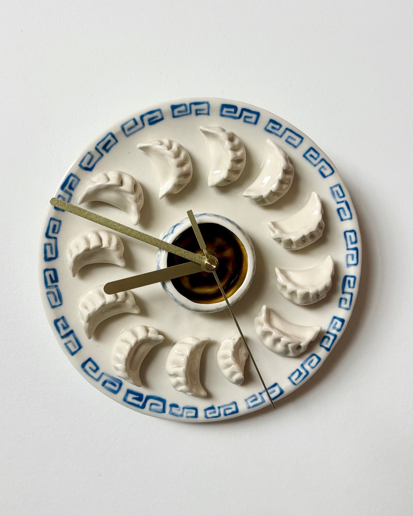 Ceramic Dumpling Clock 05