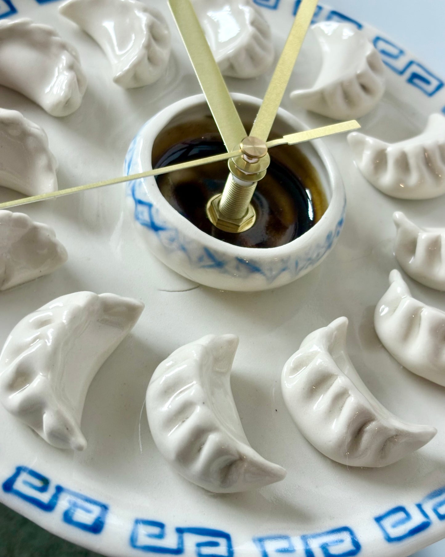 Ceramic Dumpling Clock 05