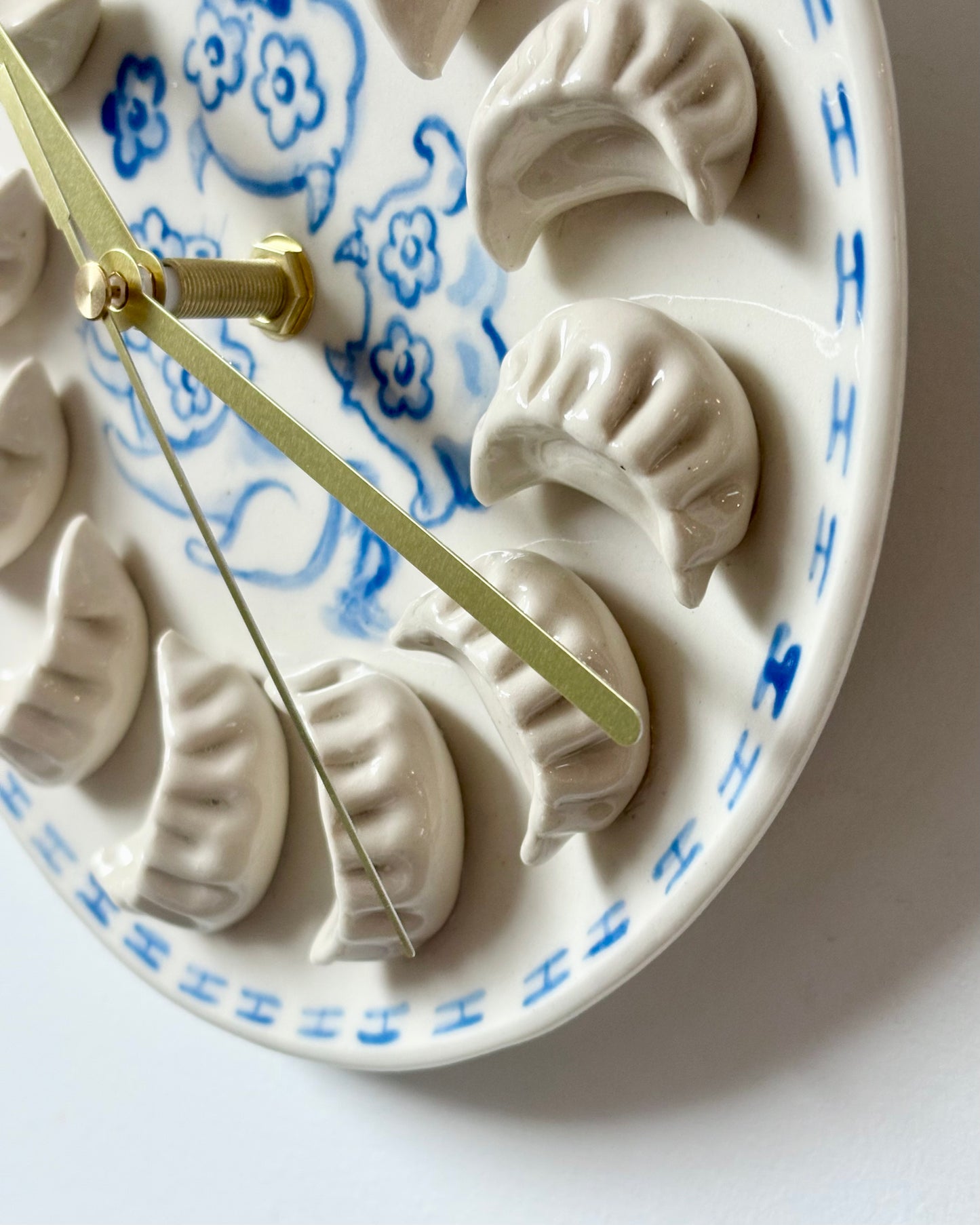 Ceramic Dumpling Clock 03
