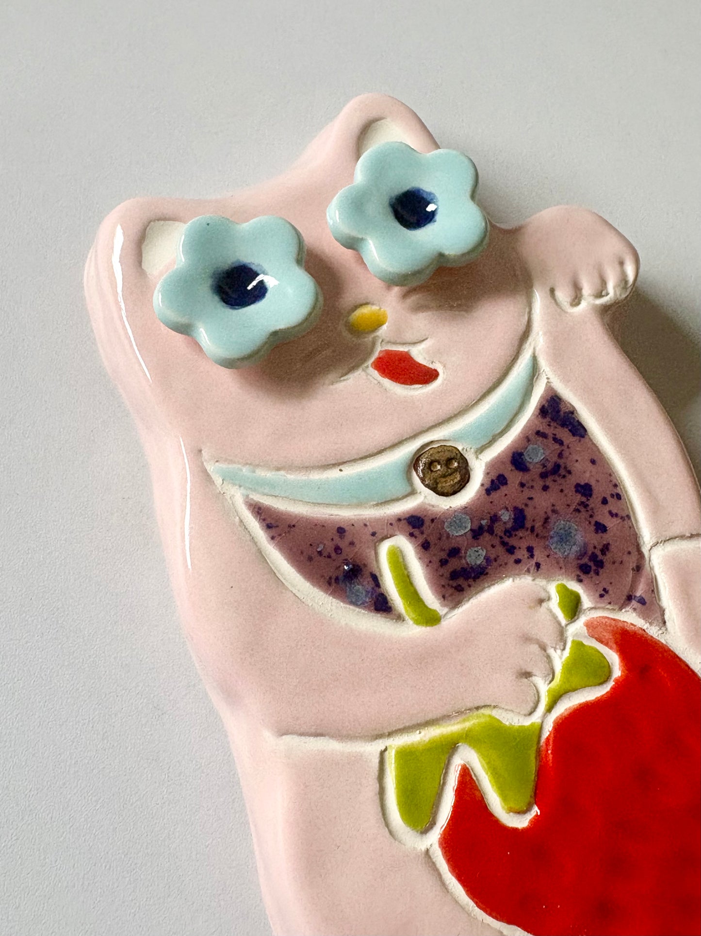Lucky Cat Wall Hanging Paris