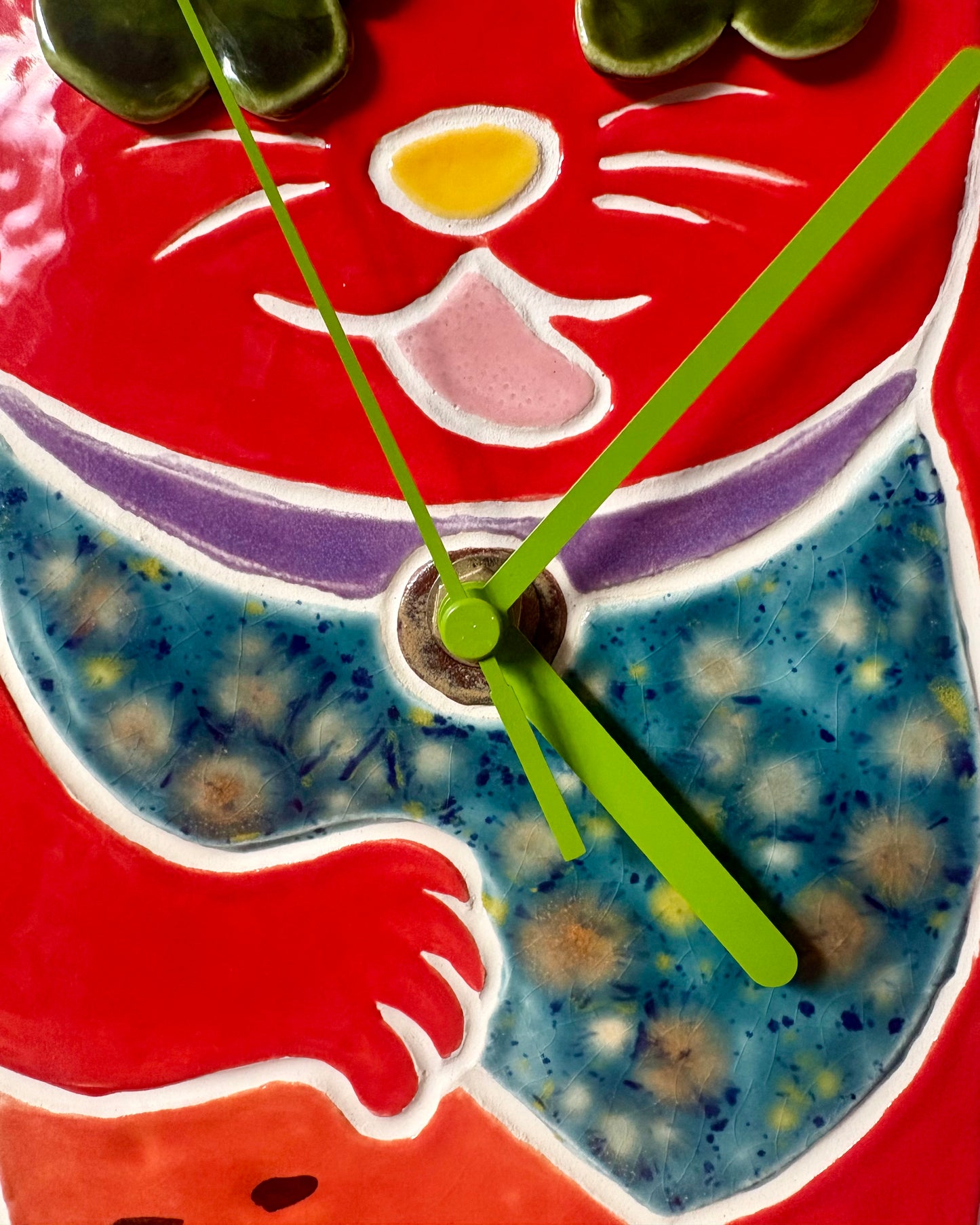 Lucky Cat Clock