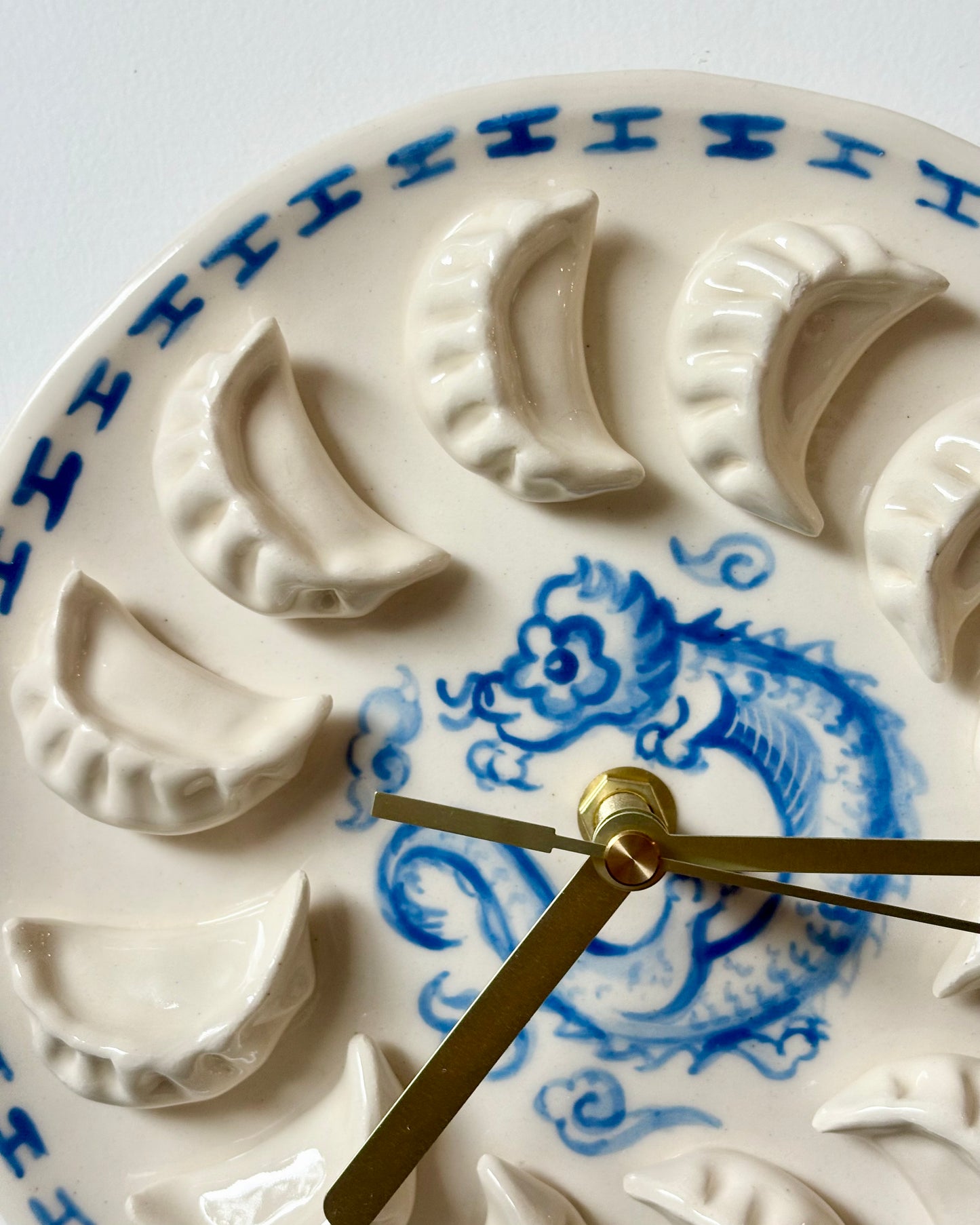 Ceramic Dumpling Clock 01