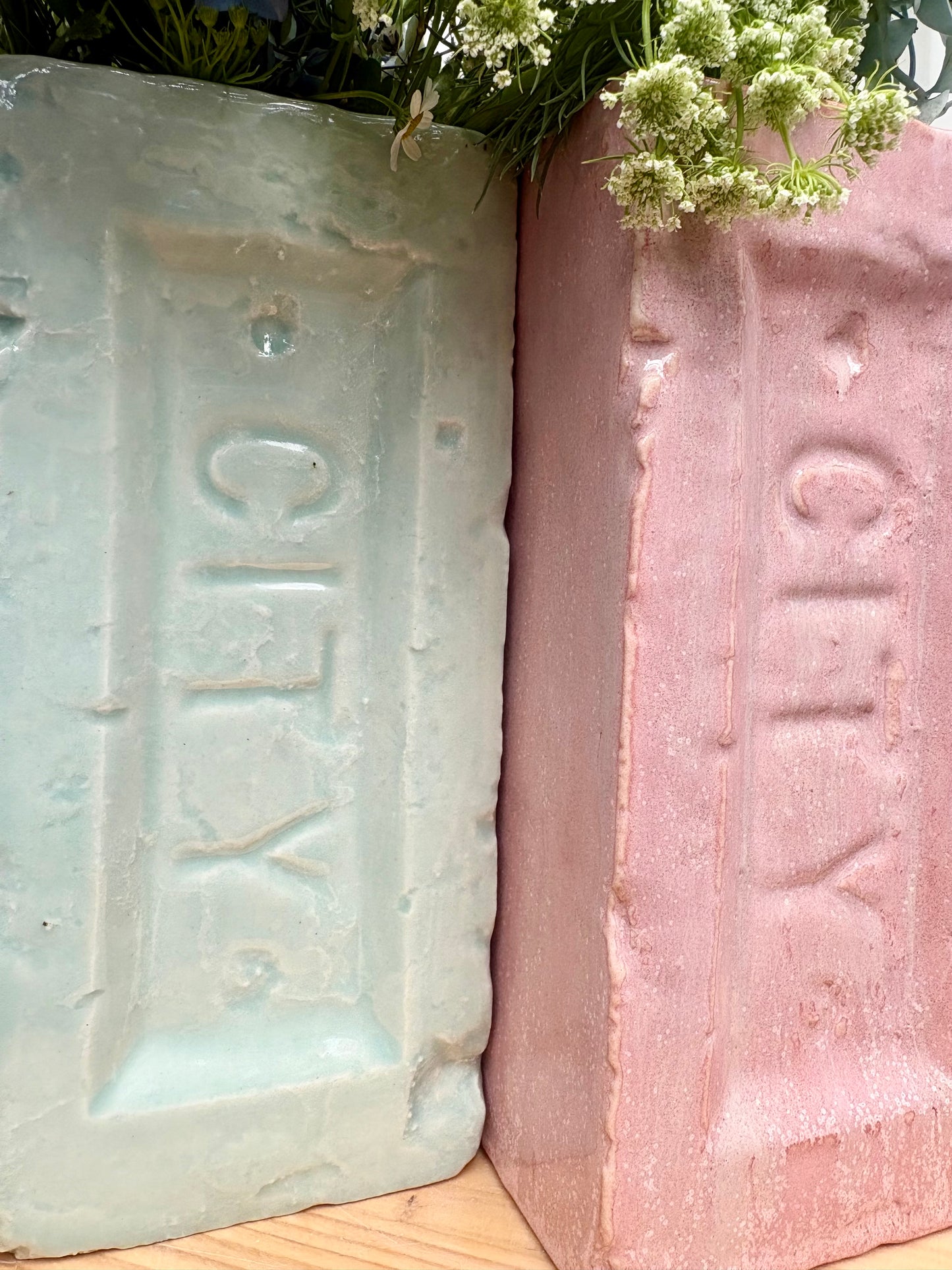 Brick Vase (Green)