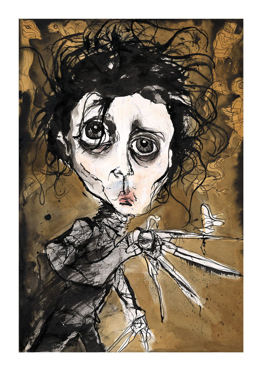 Edward Scissorhands A4