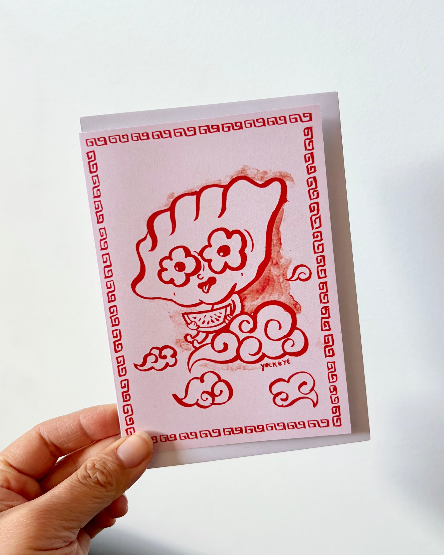 Dumpling Baby Greeting Card
