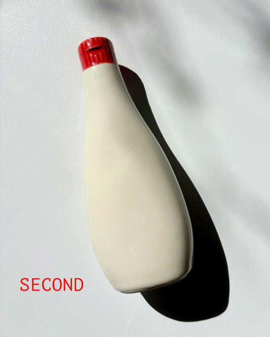 SECOND WHITE - QP Mayo Vase 500g